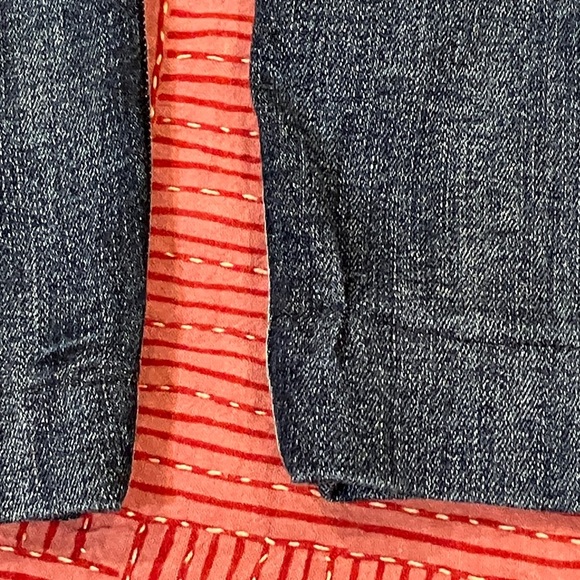 Warehouse One women’s size 16+ reg Dark Blue Skinny capri Jeans / pants - Picture 14 of 15